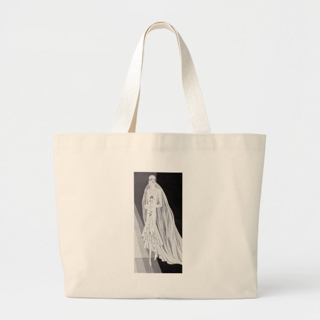 Bolsa Tote Grande Flapper Bride (Frente)