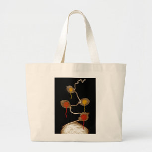 Bolsa Tote Grande flor 2013 do fio
