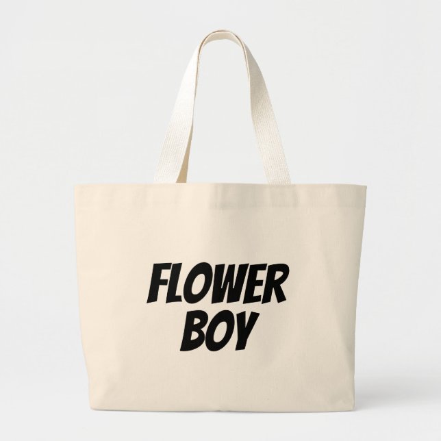 Bolsa Tote Grande Flor Boy (Frente)