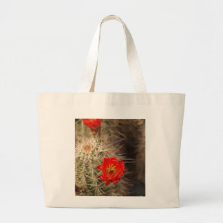 Bolsa Tote Grande Flor do cacto