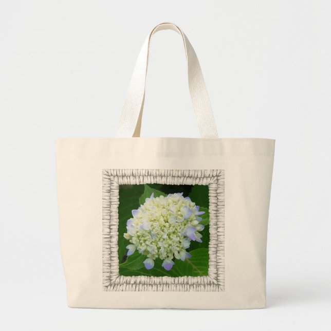 Bolsa Tote Grande Floração Emergente (Frente)