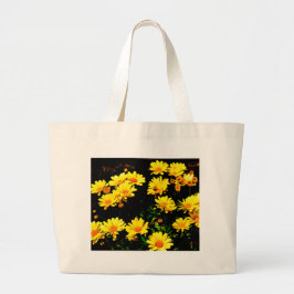 Bolsa Tote Grande Flores Amarelas