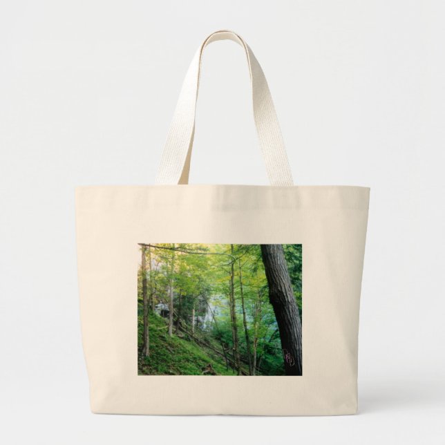 Bolsa Tote Grande Floresta Hillside (Frente)
