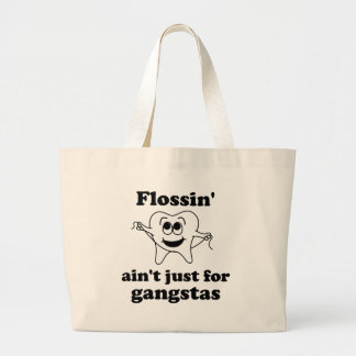 Bolsa Tote Grande Flossin não é apenas para gangstas