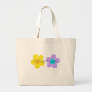 Bolsa Tote Grande Flower power