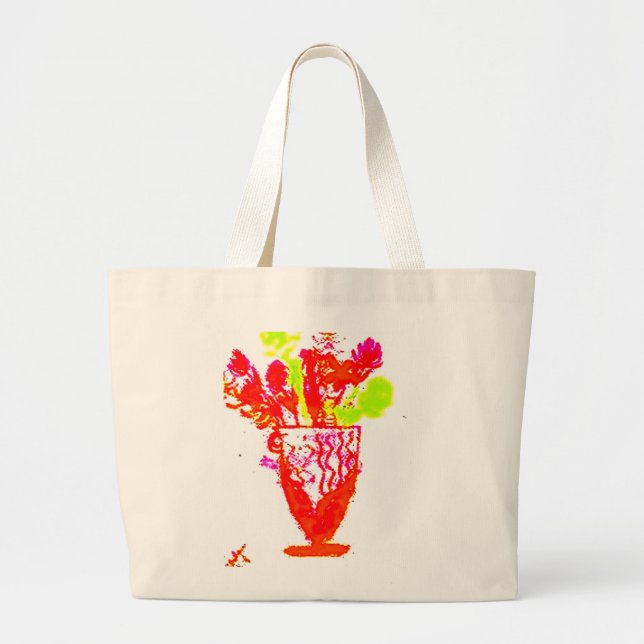 Bolsa Tote Grande flowrz (Frente)