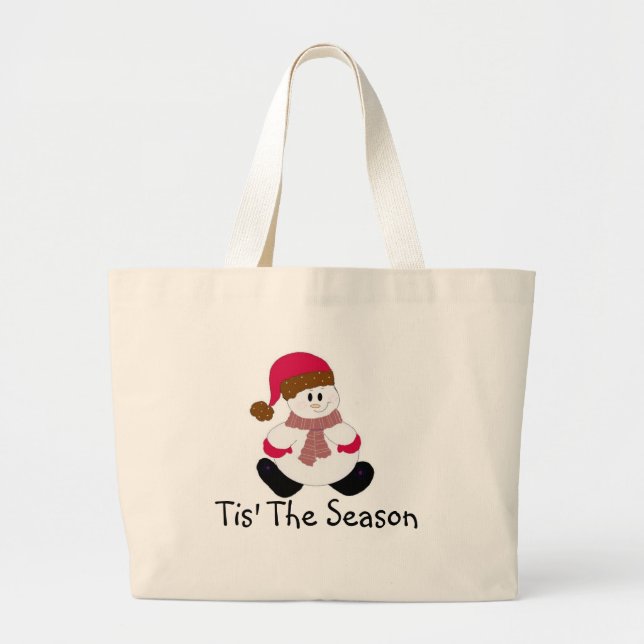 Bolsa Tote Grande Fofa Geada (Frente)