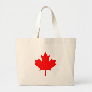 Bolsa Tote Grande Folha de bordo RedTransp os presentes de Zazzle do