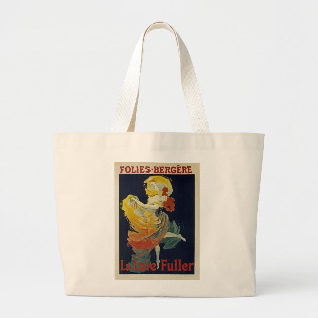 Bolsa Tote Grande Folies Berger ~ La Loie Fuller (Frente)