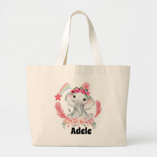 Bolsa Tote Grande Fralda para bebês personalizada