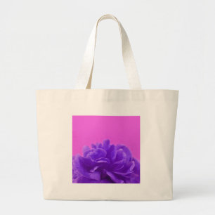Bolsa Tote Grande Framboesa Roxa Elegante
