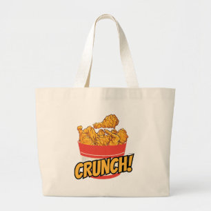 Bolsa Tote Grande Frango frito