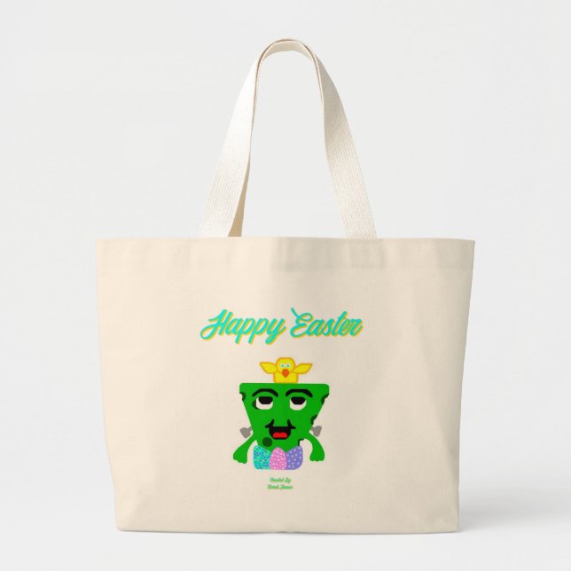 Bolsa Tote Grande FrankenQueijo Páscoa Jumbo (Frente)