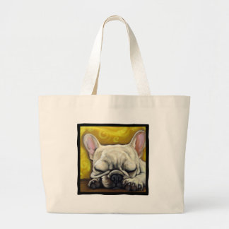 Bolsa Tote Grande Frenchie sonolento