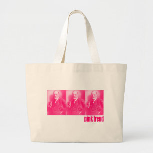 Bolsa Tote Grande Freud cor-de-rosa