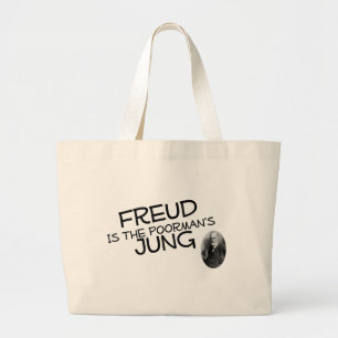 Bolsa Tote Grande Freud é o Jung do Poorman
