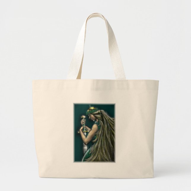 Bolsa Tote Grande Freya por David Barlow (Frente)