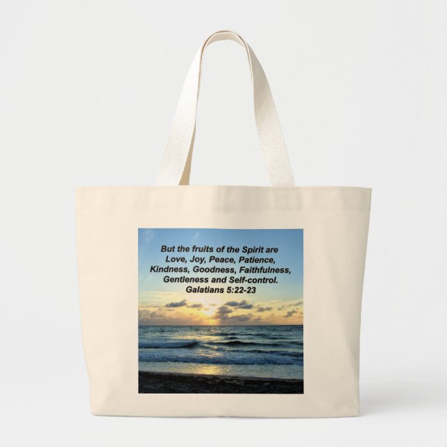 Bolsa Tote Grande Fruta DE CÉU GALÁCIA DA DESIGN DE ESPIRITO (Frente)