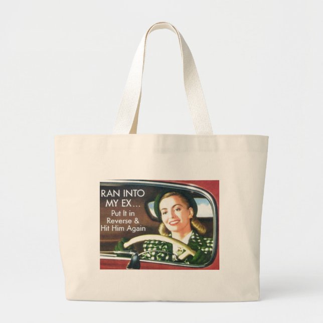 Bolsa Tote Grande funcionou no meu ex (Frente)