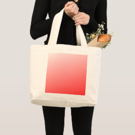Bolsa Tote Grande Fundo Abstrato Minimalista com Gradiente Rosa Verm