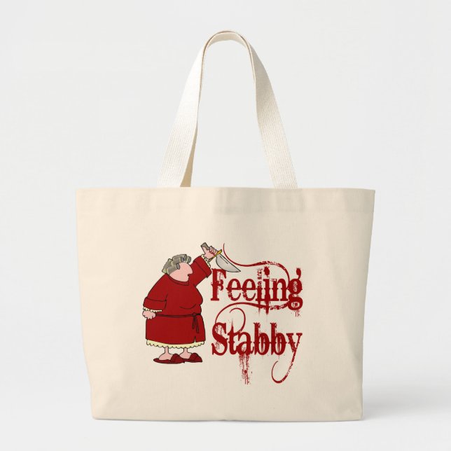 Bolsa Tote Grande Funny PMS Statby (Frente)