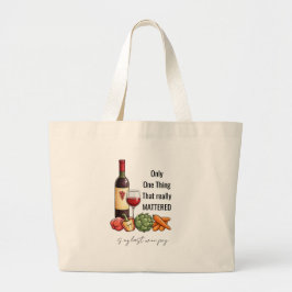 Bolsa Tote Grande Funny sarcasm witty humor tote bag