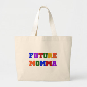 Bolsa Tote Grande Futuros Camisetas e presentes da mamãe