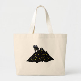 Bolsa Tote Grande Galaxy Ram Symbol Tote – Bold Astrology Identity