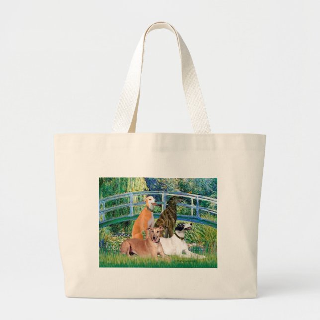 Bolsa Tote Grande Galgos (quatro) - Ponte (Frente)