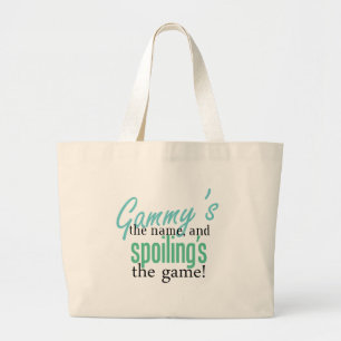 Bolsa Tote Grande Gammy o nome, e deterioração do Gam