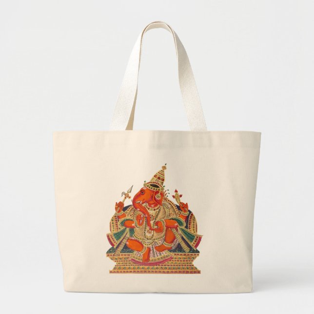 Bolsa Tote Grande Ganesh (Frente)