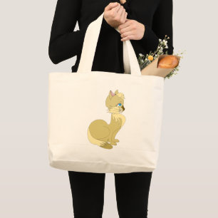 Bolsa Tote Grande Gato Doce -