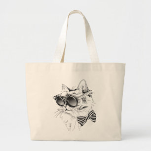 Bolsa Tote Grande Gato Legal