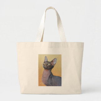 Bolsa Tote Grande Gatos Electra do gato da esfinge de Sphynx