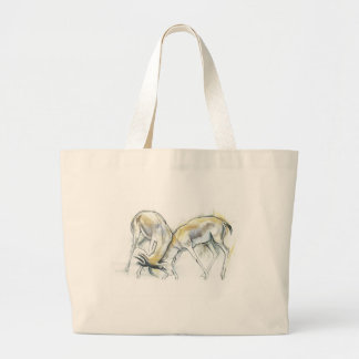 Bolsa Tote Grande Gazelas da areia 2009 5