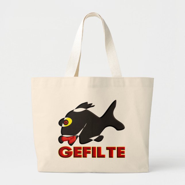 Bolsa Tote Grande Gefilte (Frente)