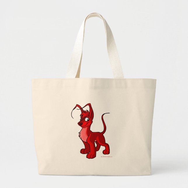 Bolsa Tote Grande Gelert vermelho orgulhoso (Frente)
