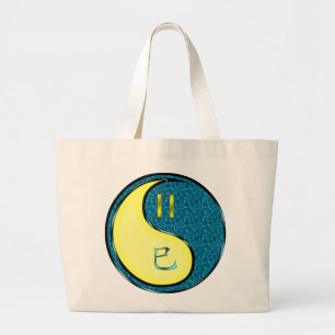 Bolsa Tote Grande Gemini e Cobra de água