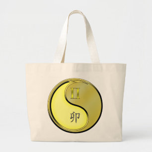 Bolsa Tote Grande Gemini & Metal Rabbit