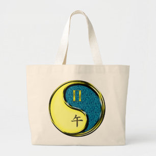 Bolsa Tote Grande Gemini & Water Horse