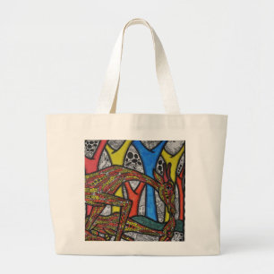 Bolsa Tote Grande Girafa da mãe
