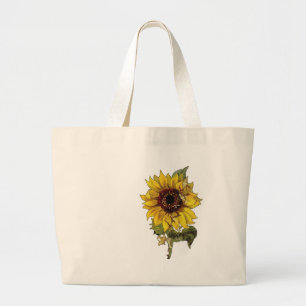 Bolsa Tote Grande Girassol