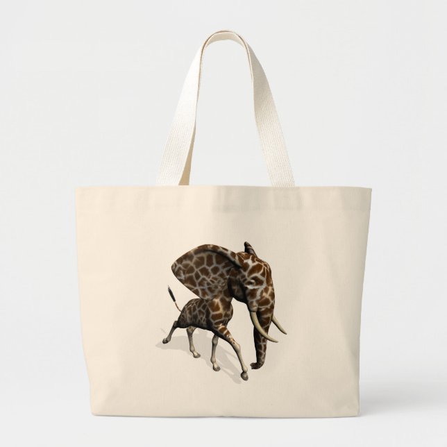 Bolsa Tote Grande Girphant Ou Eleffe (Frente)