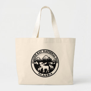Bolsa Tote Grande Glacier Bay National Park Alaska círculo