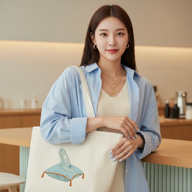 Bolsa Tote Grande Glass Slipper (Criador carregado)