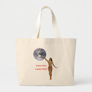 Bolsa Tote Grande Globo não plana