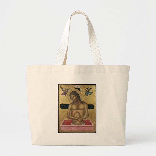 BOLSA TOTE GRANDE GLORY TO JESUS CRISTO (Frente)