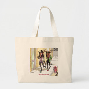 Bolsa Tote Grande Gnu Idade Hipsters Engraçado