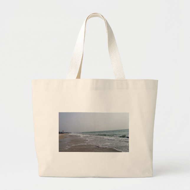 Bolsa Tote Grande Goa Beach India (Frente)