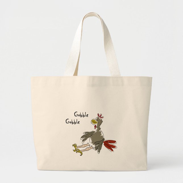 Bolsa Tote Grande Gobble Gobble (Frente)